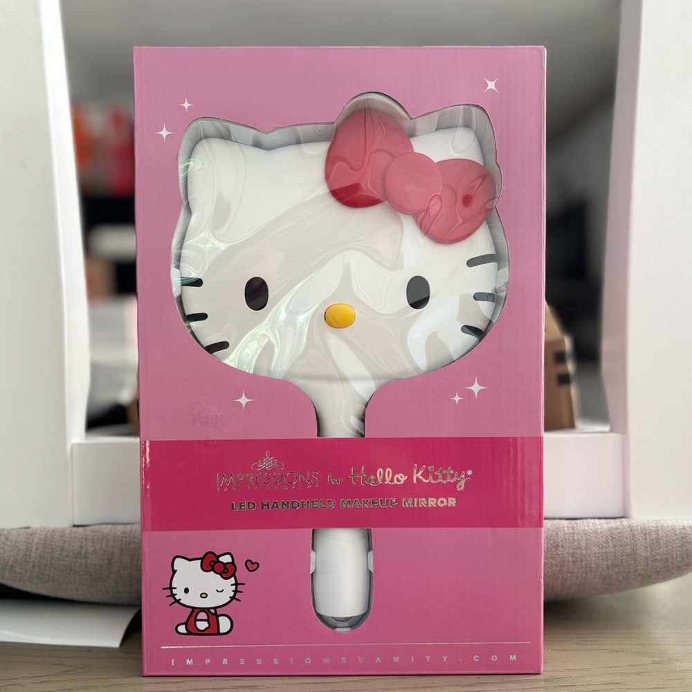 Hello Kitty x Impressions Vanity LED Handheld Mirror
